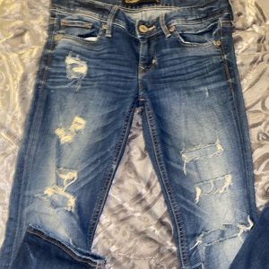 Express distressed jeans